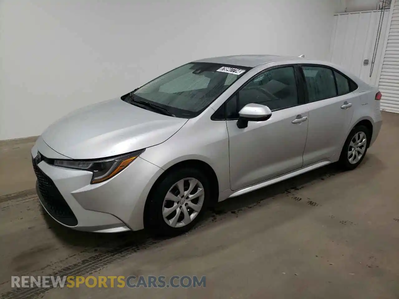 1 Photograph of a damaged car 5YFEPMAE6MP237123 TOYOTA COROLLA 2021