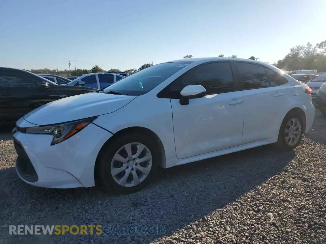 1 Photograph of a damaged car 5YFEPMAE6MP237753 TOYOTA COROLLA 2021