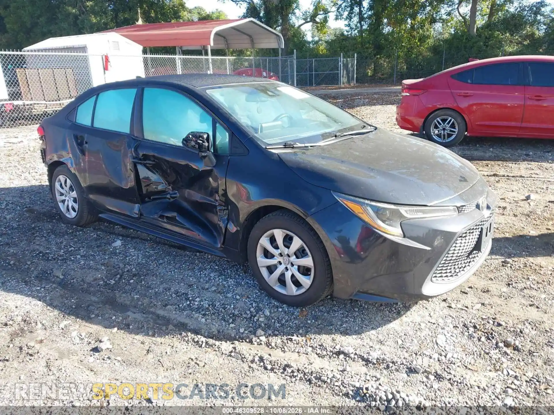 1 Photograph of a damaged car 5YFEPMAE6MP239602 TOYOTA COROLLA 2021