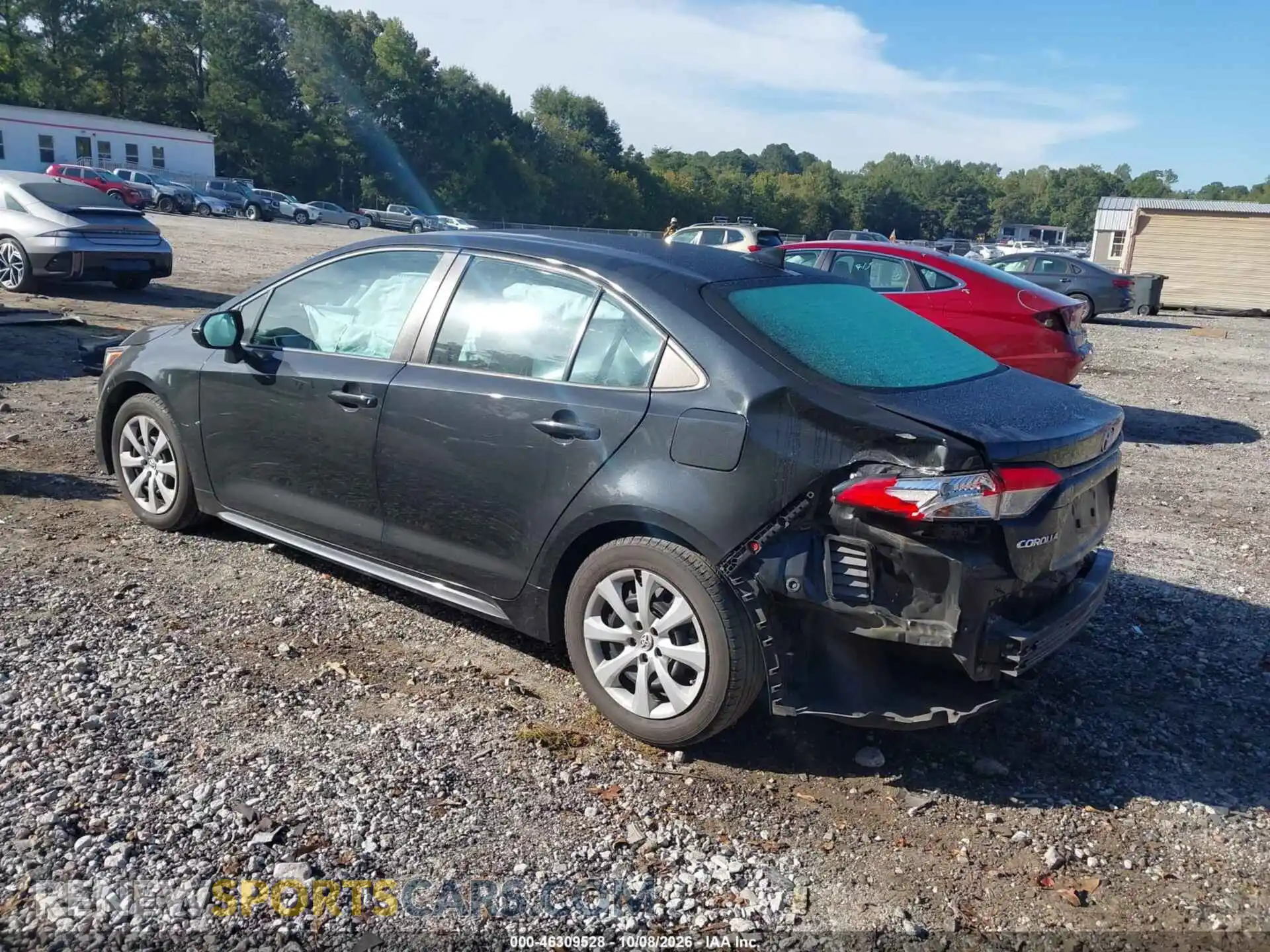 3 Photograph of a damaged car 5YFEPMAE6MP239602 TOYOTA COROLLA 2021