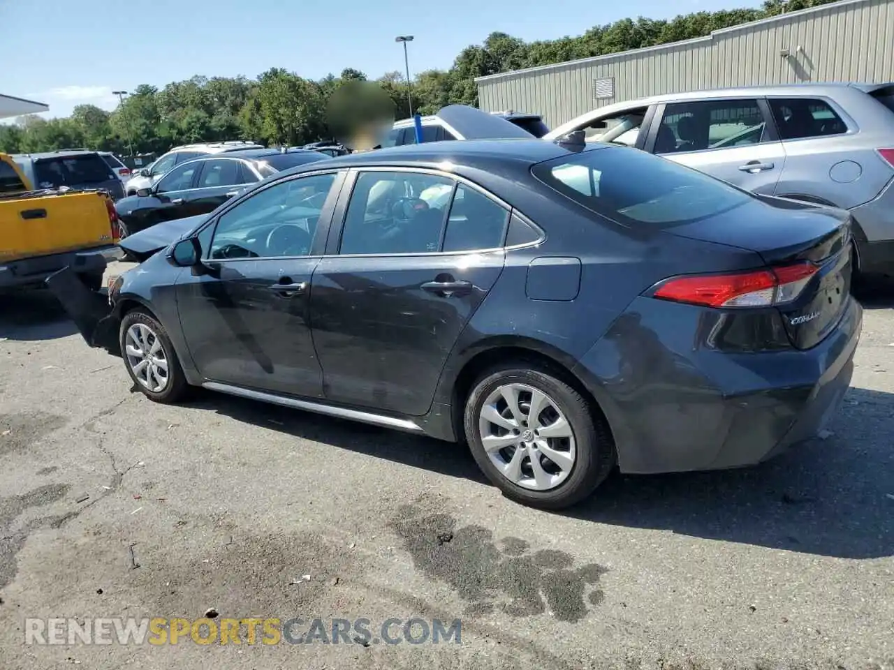 2 Photograph of a damaged car 5YFEPMAE6MP241401 TOYOTA COROLLA 2021