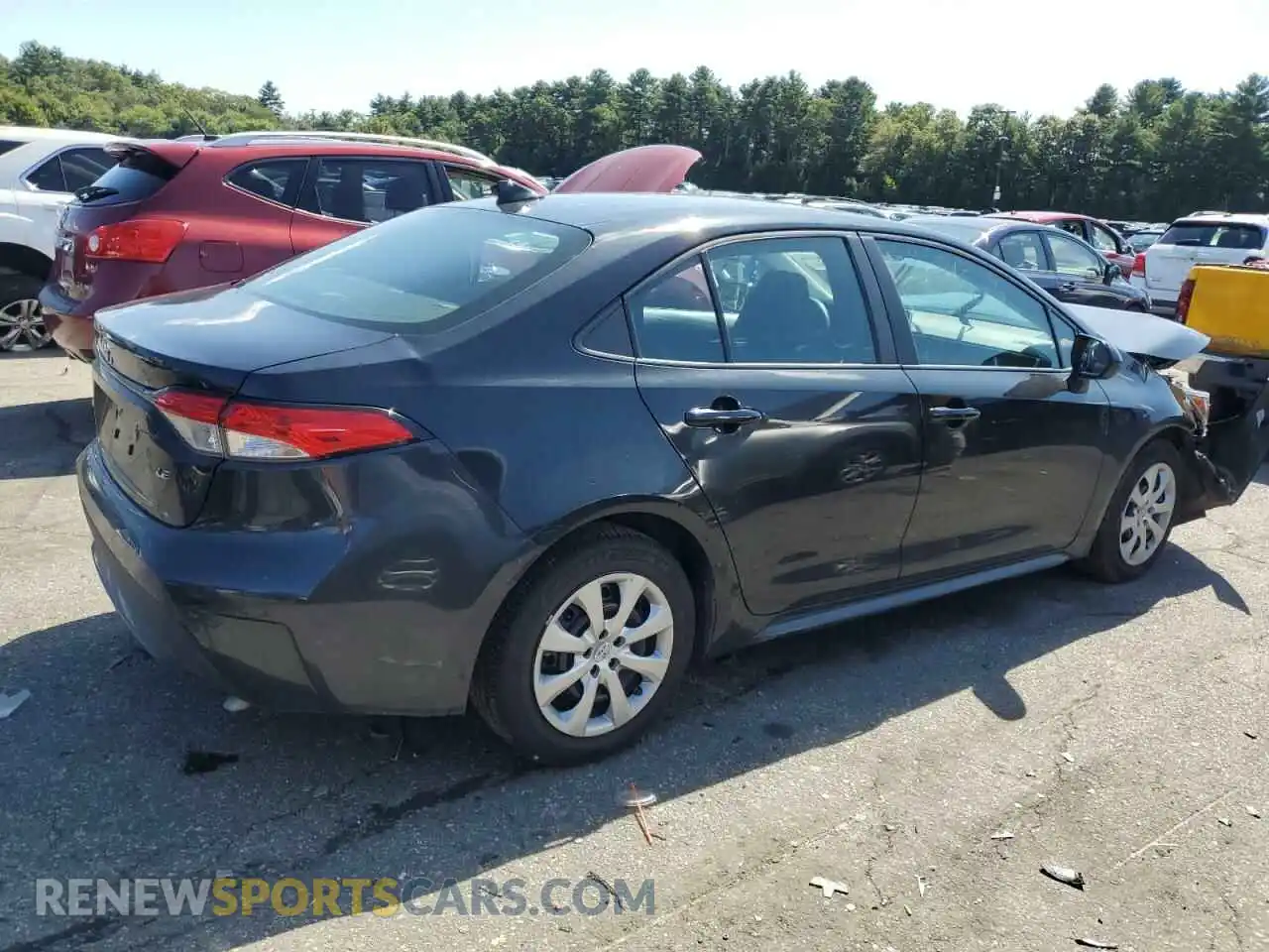 3 Photograph of a damaged car 5YFEPMAE6MP241401 TOYOTA COROLLA 2021
