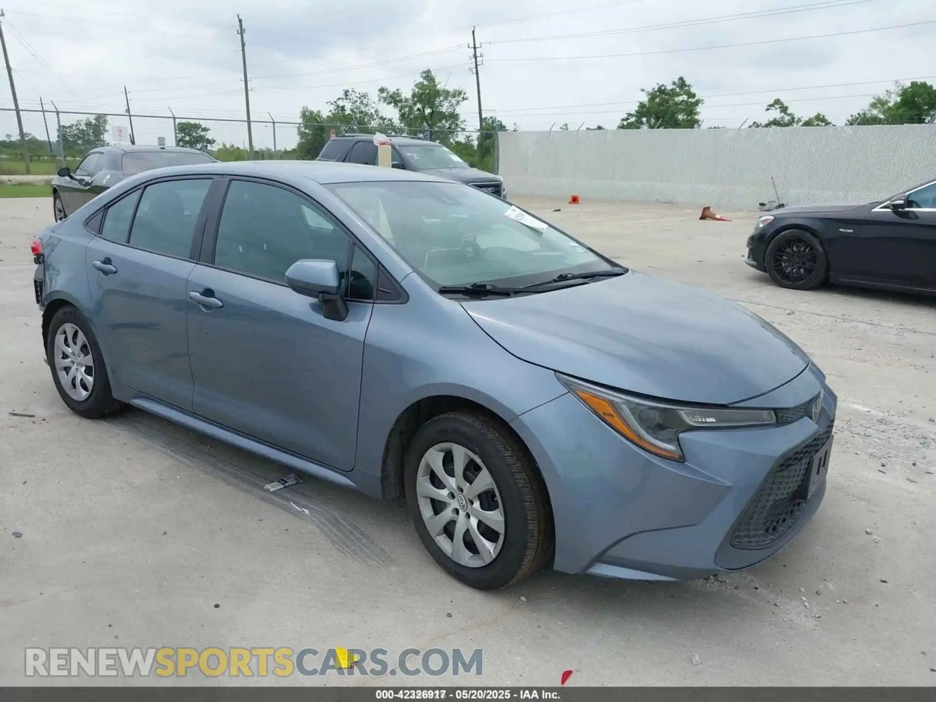 1 Photograph of a damaged car 5YFEPMAE6MP244461 TOYOTA COROLLA 2021