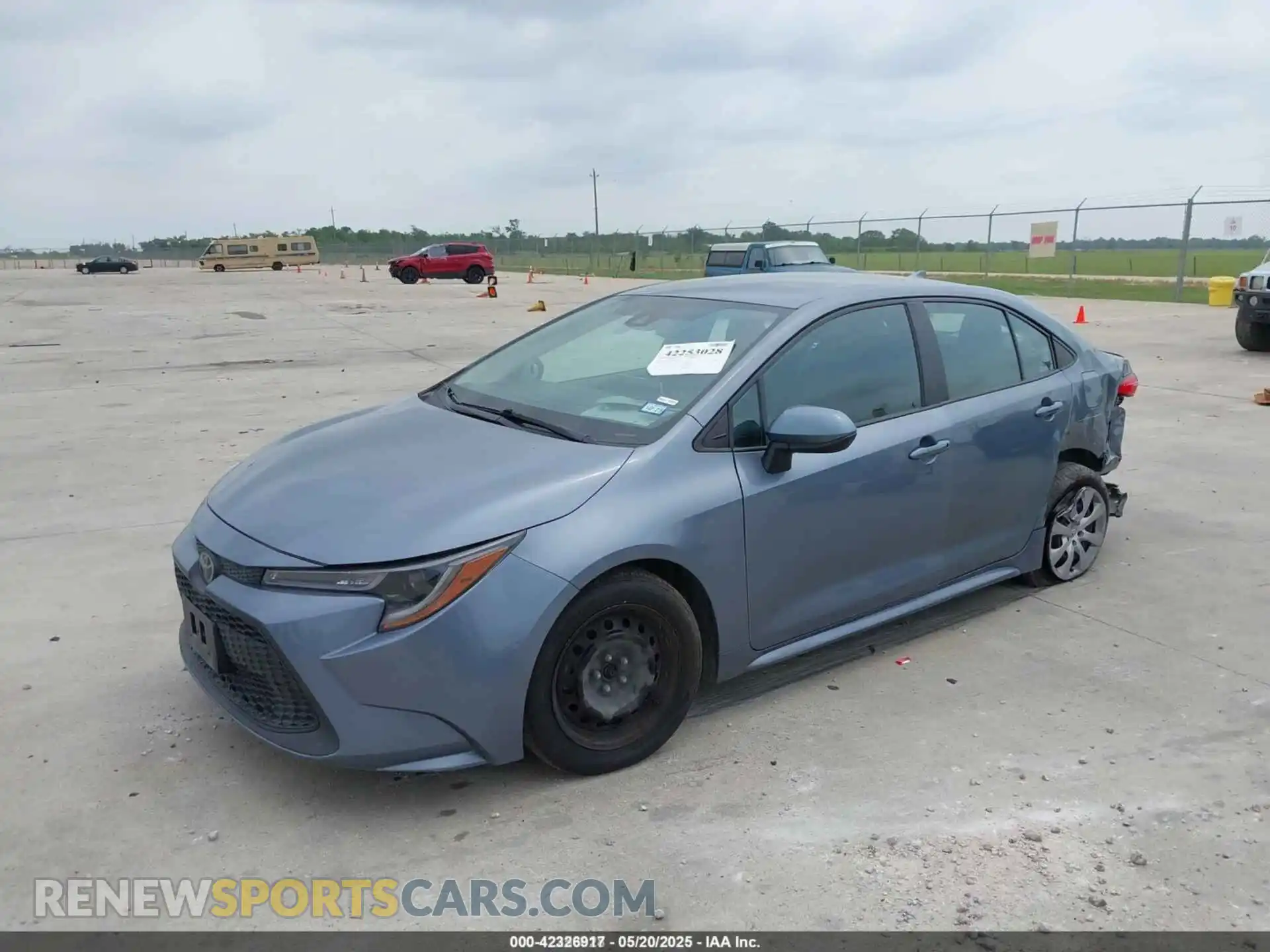 2 Photograph of a damaged car 5YFEPMAE6MP244461 TOYOTA COROLLA 2021