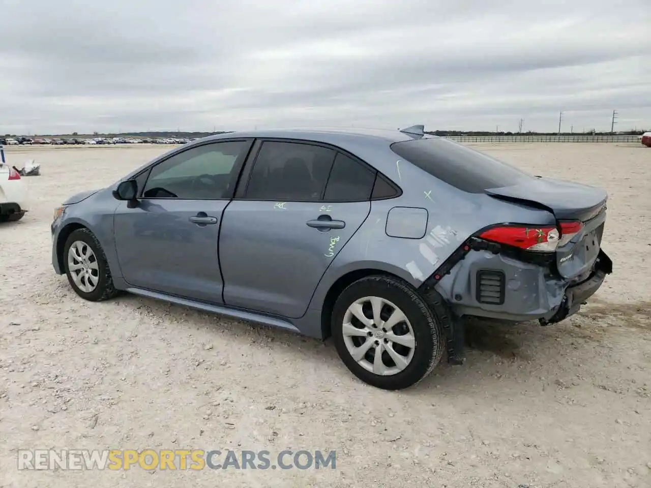 2 Photograph of a damaged car 5YFEPMAE6MP251152 TOYOTA COROLLA 2021