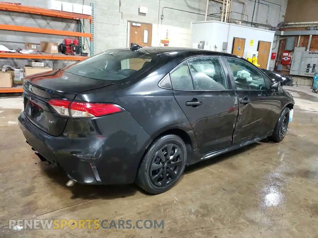 3 Photograph of a damaged car 5YFEPMAE6MP254147 TOYOTA COROLLA 2021