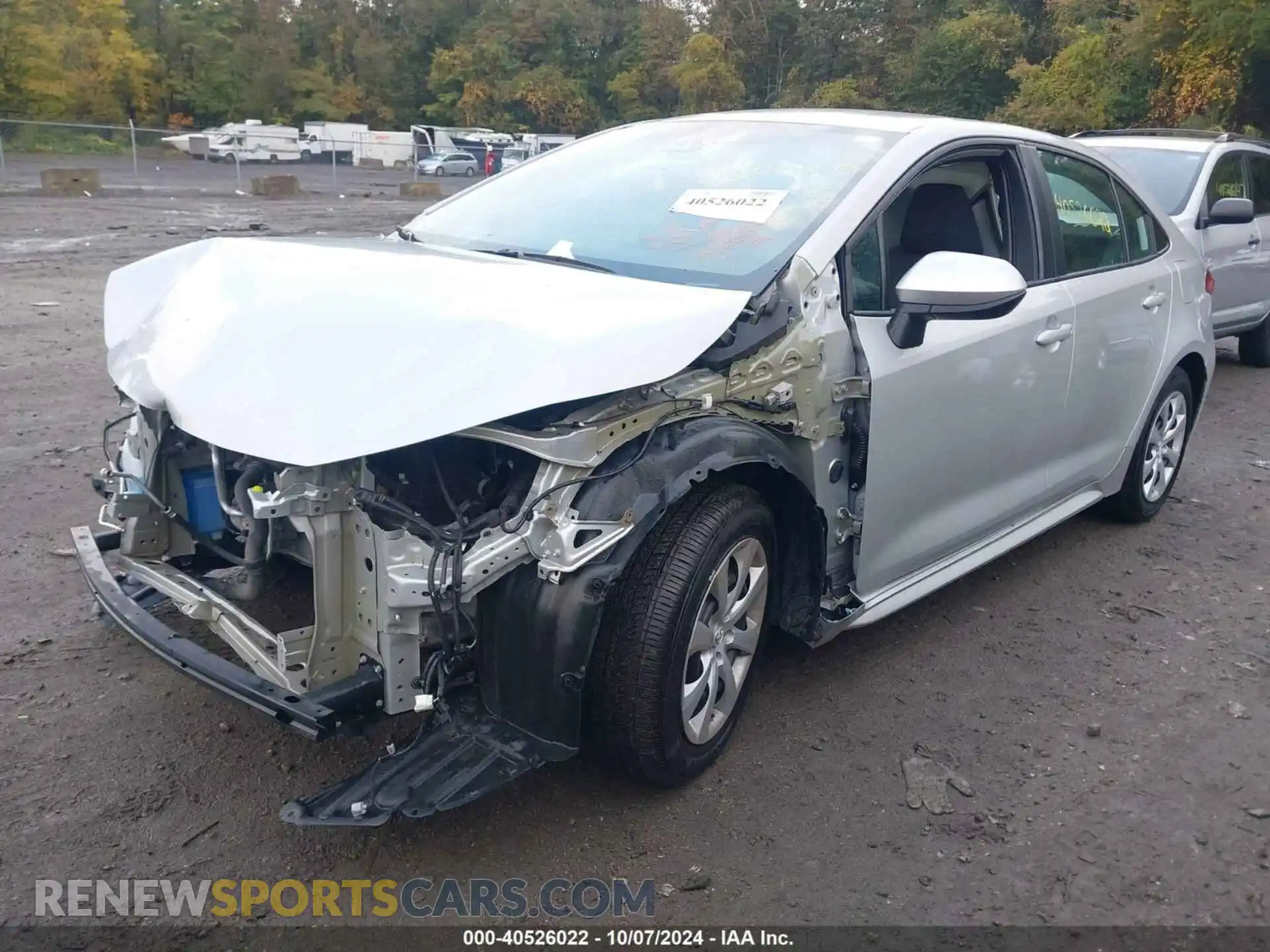 2 Photograph of a damaged car 5YFEPMAE6MP254200 TOYOTA COROLLA 2021