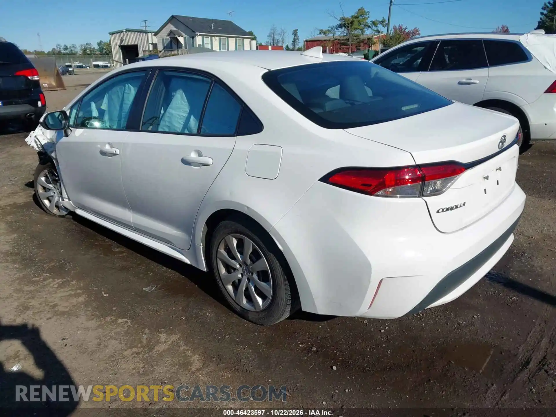 3 Photograph of a damaged car 5YFEPMAE7MP151061 TOYOTA COROLLA 2021