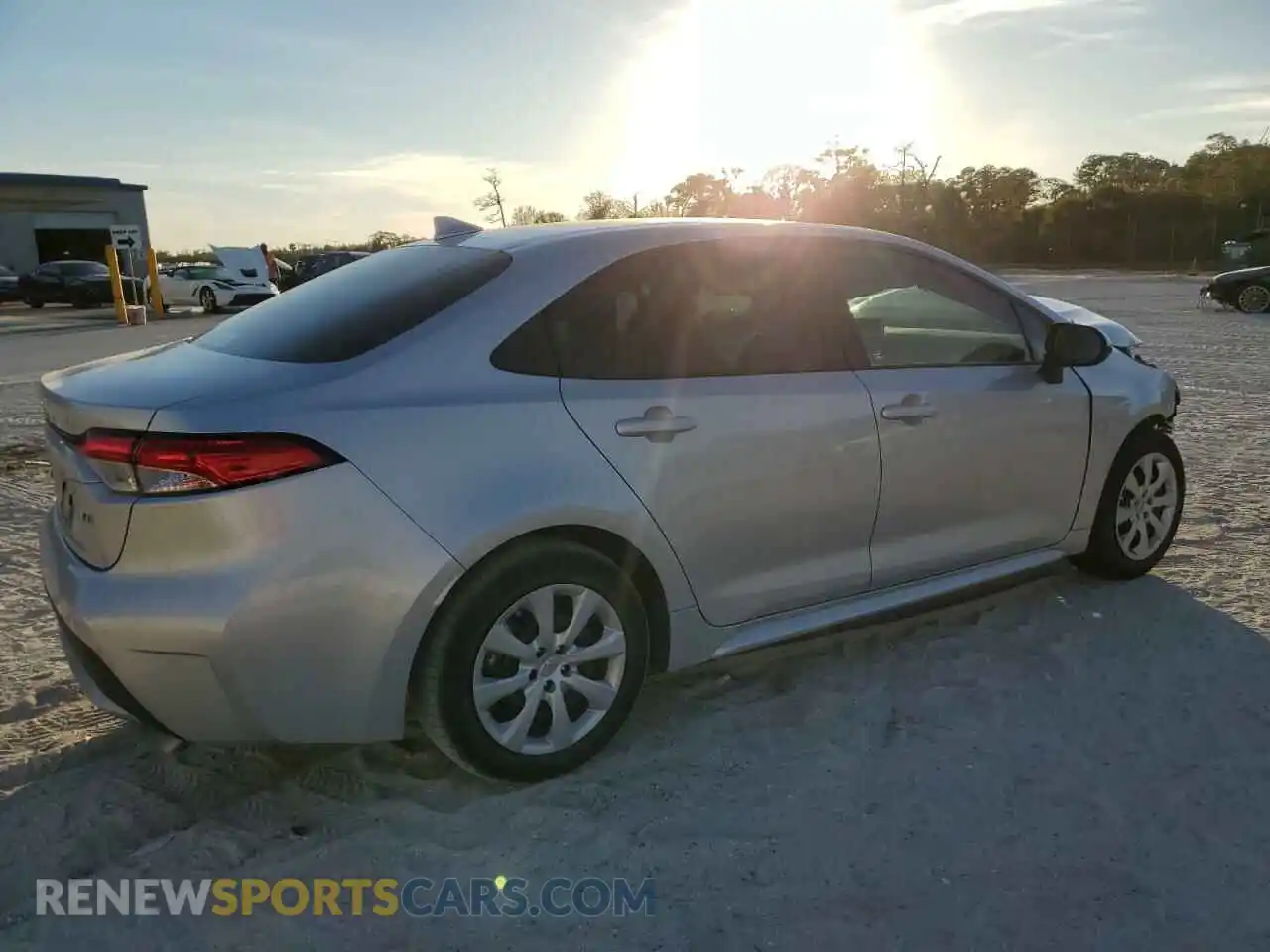 3 Photograph of a damaged car 5YFEPMAE7MP158155 TOYOTA COROLLA 2021