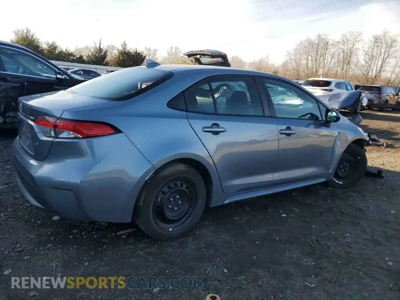 3 Photograph of a damaged car 5YFEPMAE7MP161718 TOYOTA COROLLA 2021