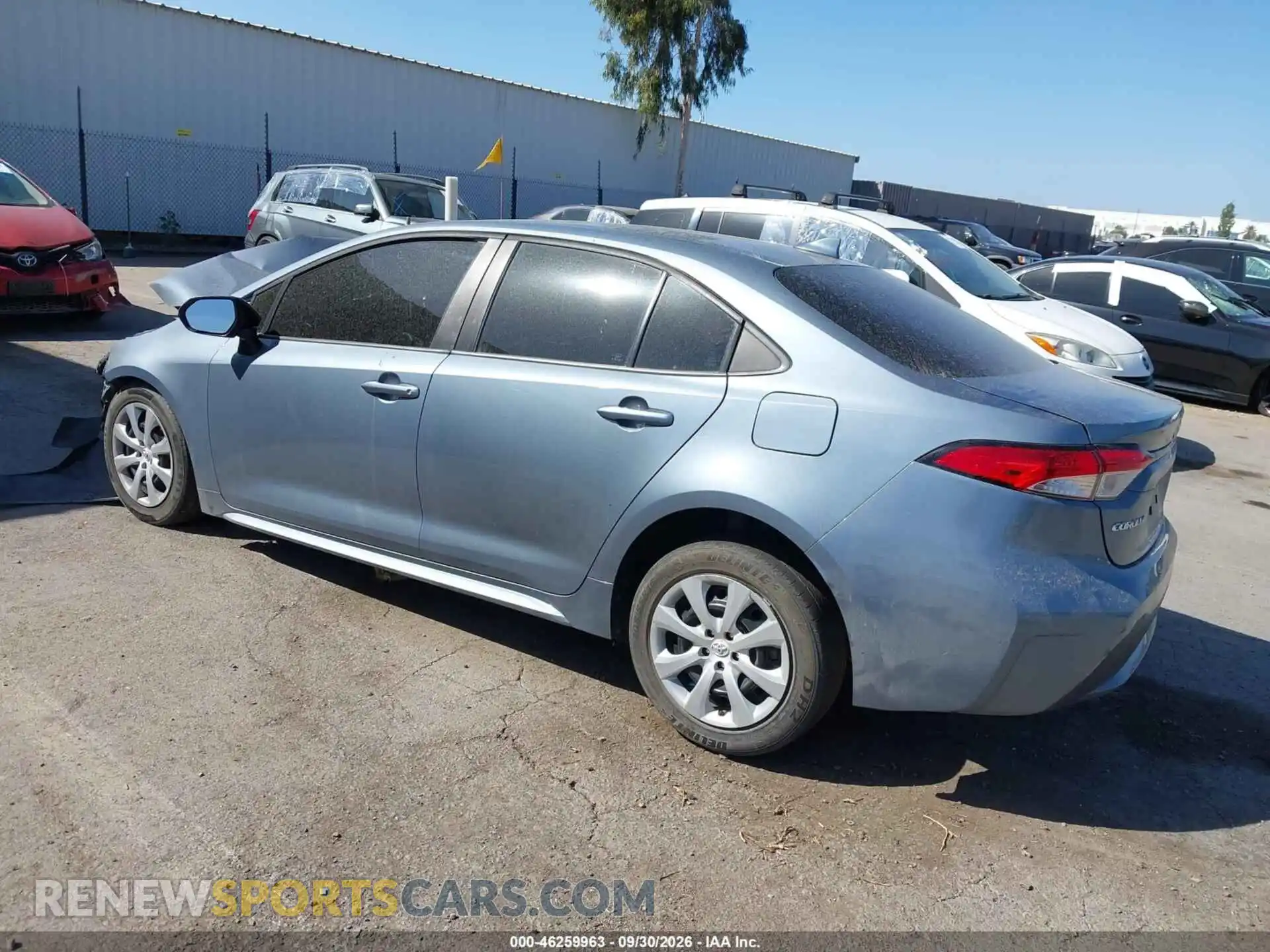 3 Фотография поврежденного автомобиля 5YFEPMAE7MP165381 TOYOTA COROLLA 2021