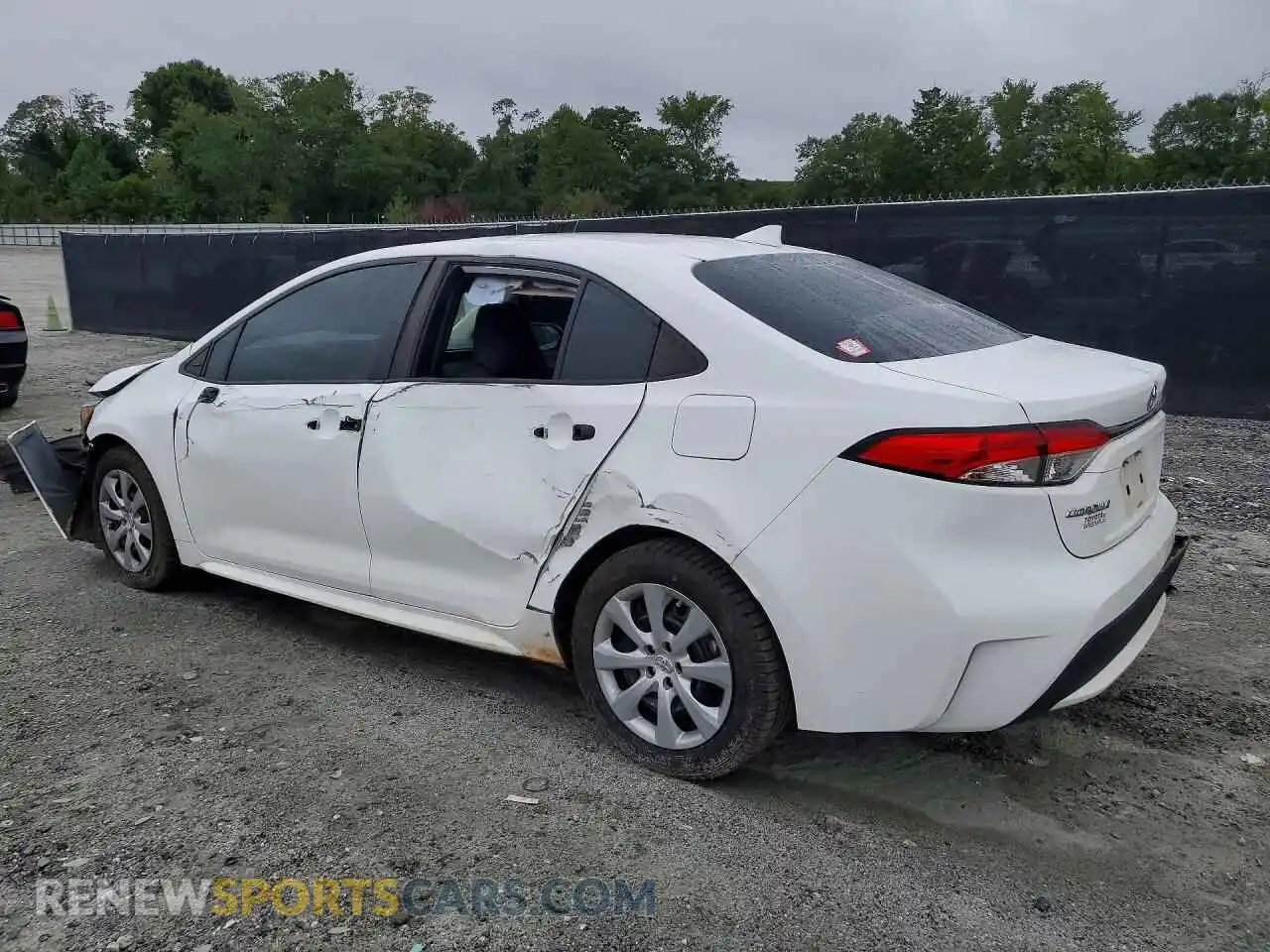 2 Photograph of a damaged car 5YFEPMAE7MP167454 TOYOTA COROLLA 2021
