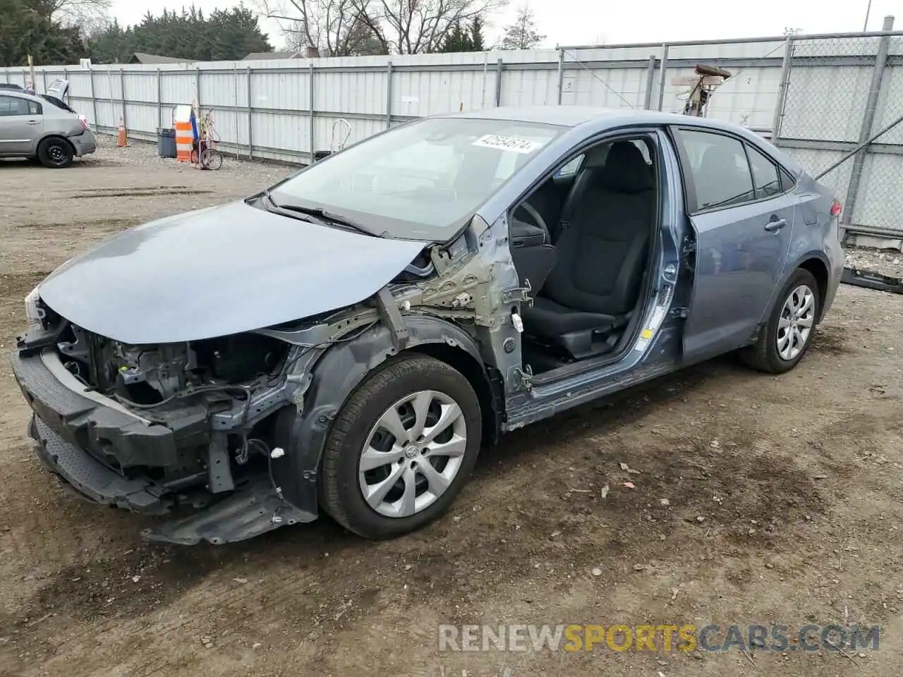 1 Photograph of a damaged car 5YFEPMAE7MP168555 TOYOTA COROLLA 2021
