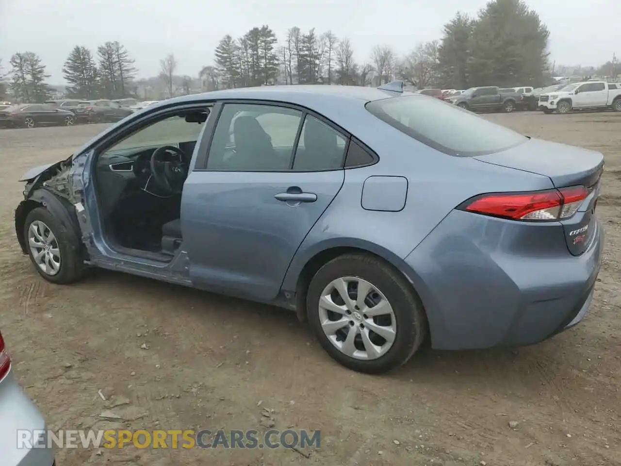 2 Photograph of a damaged car 5YFEPMAE7MP168555 TOYOTA COROLLA 2021