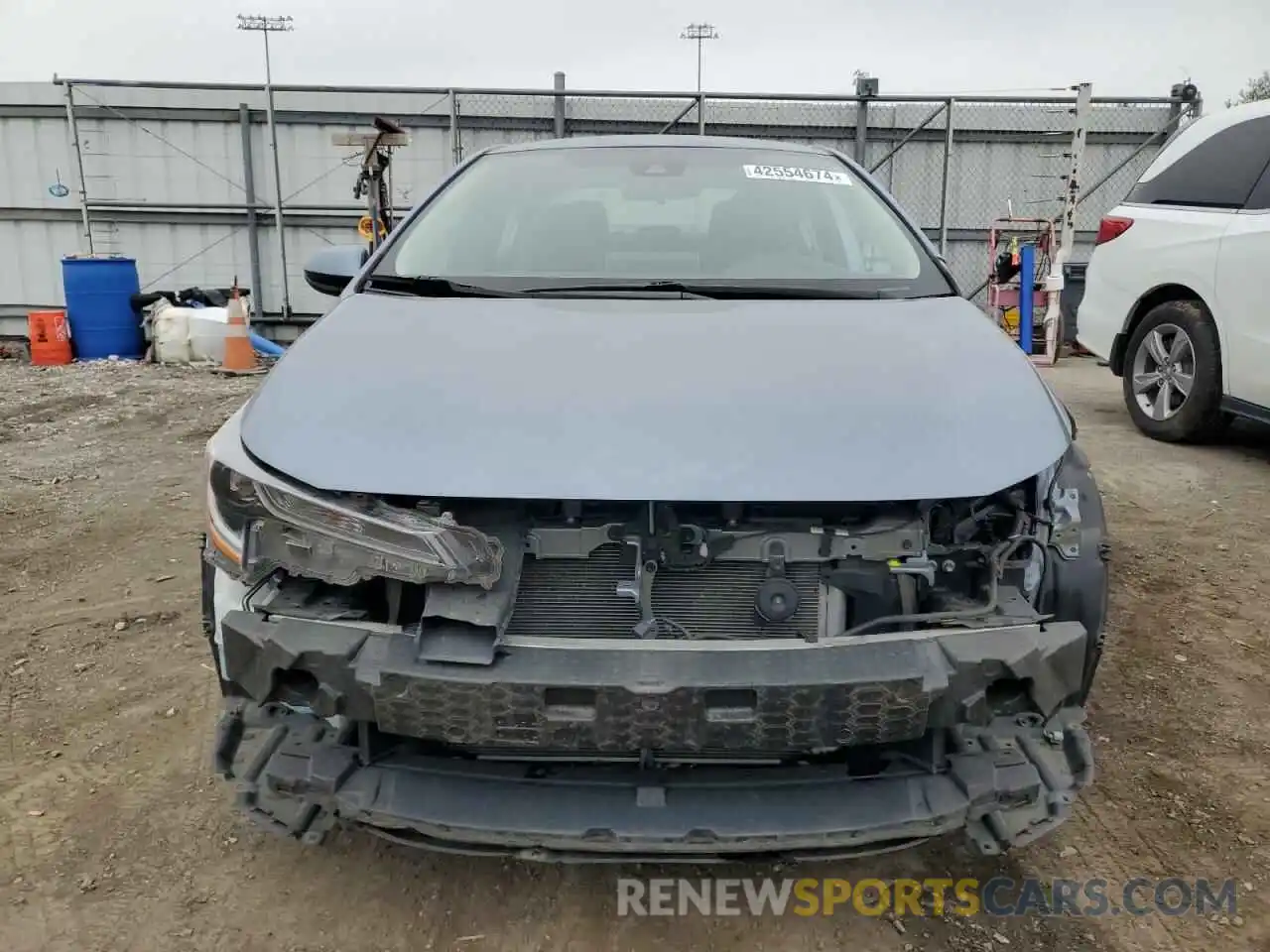 5 Photograph of a damaged car 5YFEPMAE7MP168555 TOYOTA COROLLA 2021