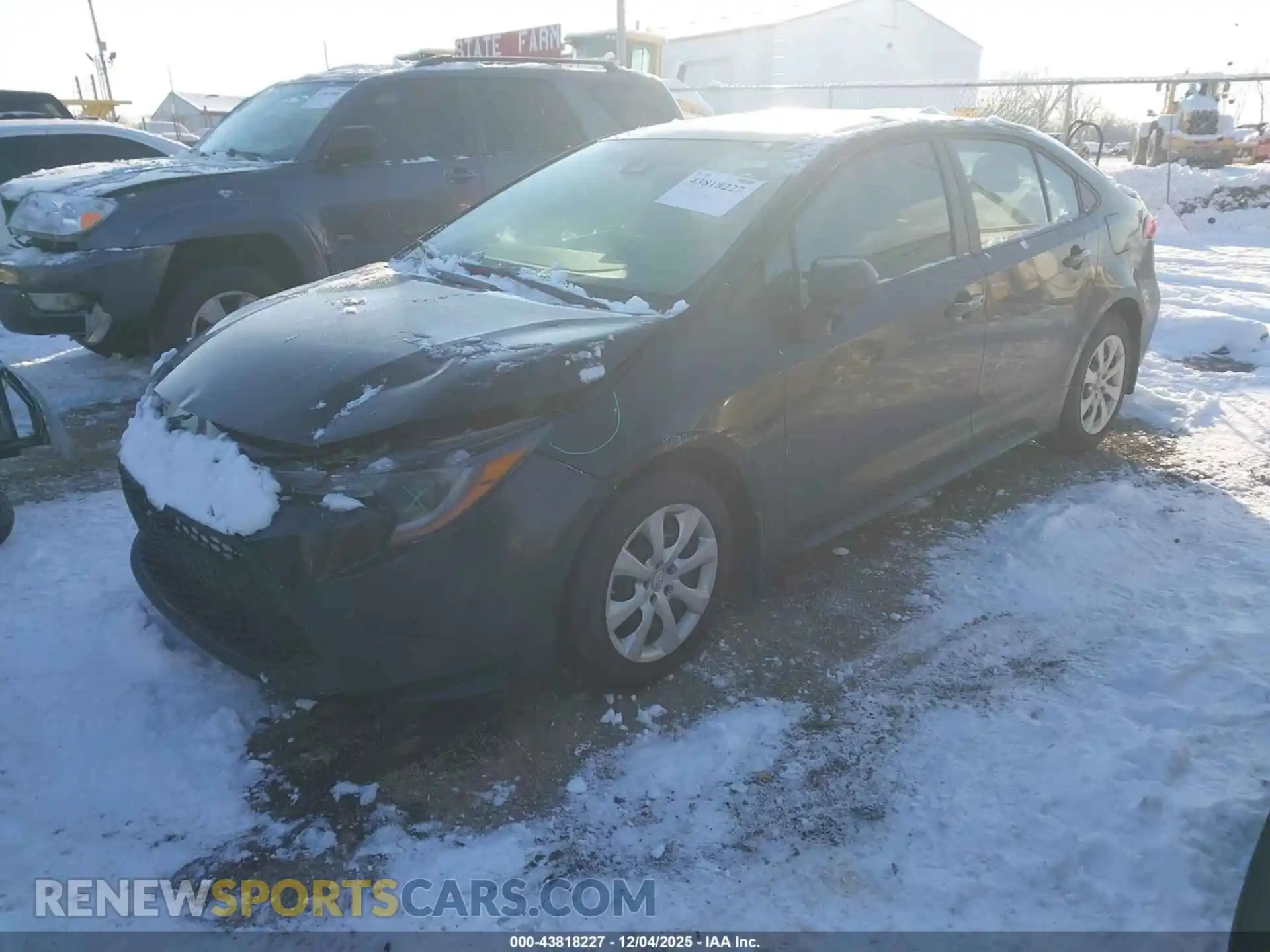 2 Photograph of a damaged car 5YFEPMAE7MP169480 TOYOTA COROLLA 2021