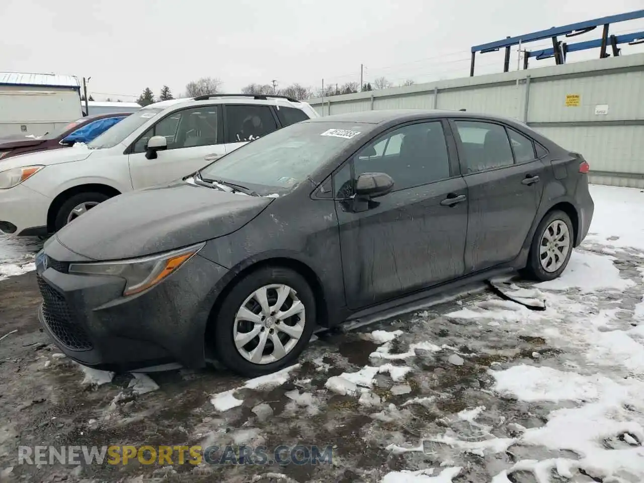 1 Photograph of a damaged car 5YFEPMAE7MP170886 TOYOTA COROLLA 2021