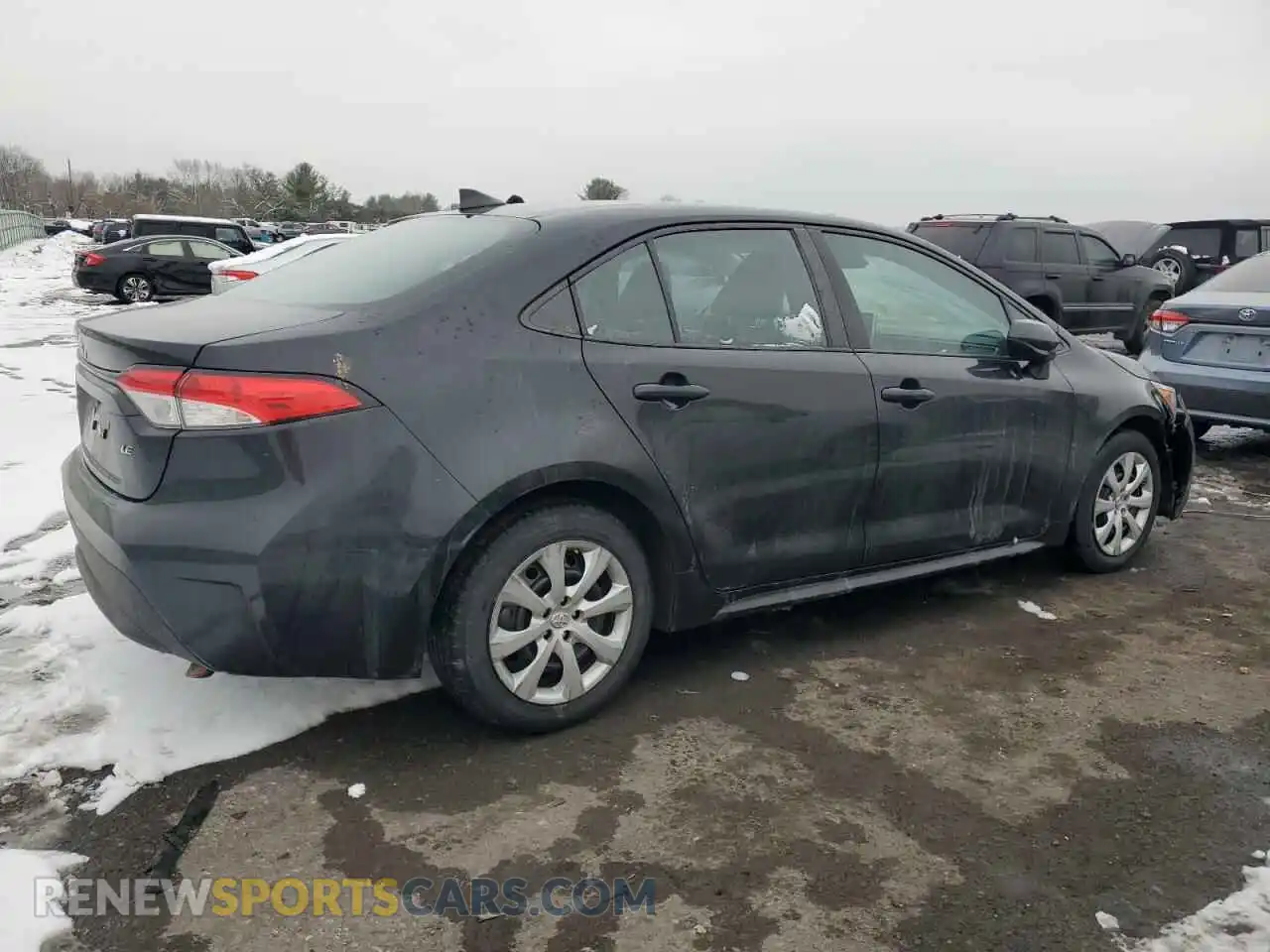 3 Photograph of a damaged car 5YFEPMAE7MP170886 TOYOTA COROLLA 2021