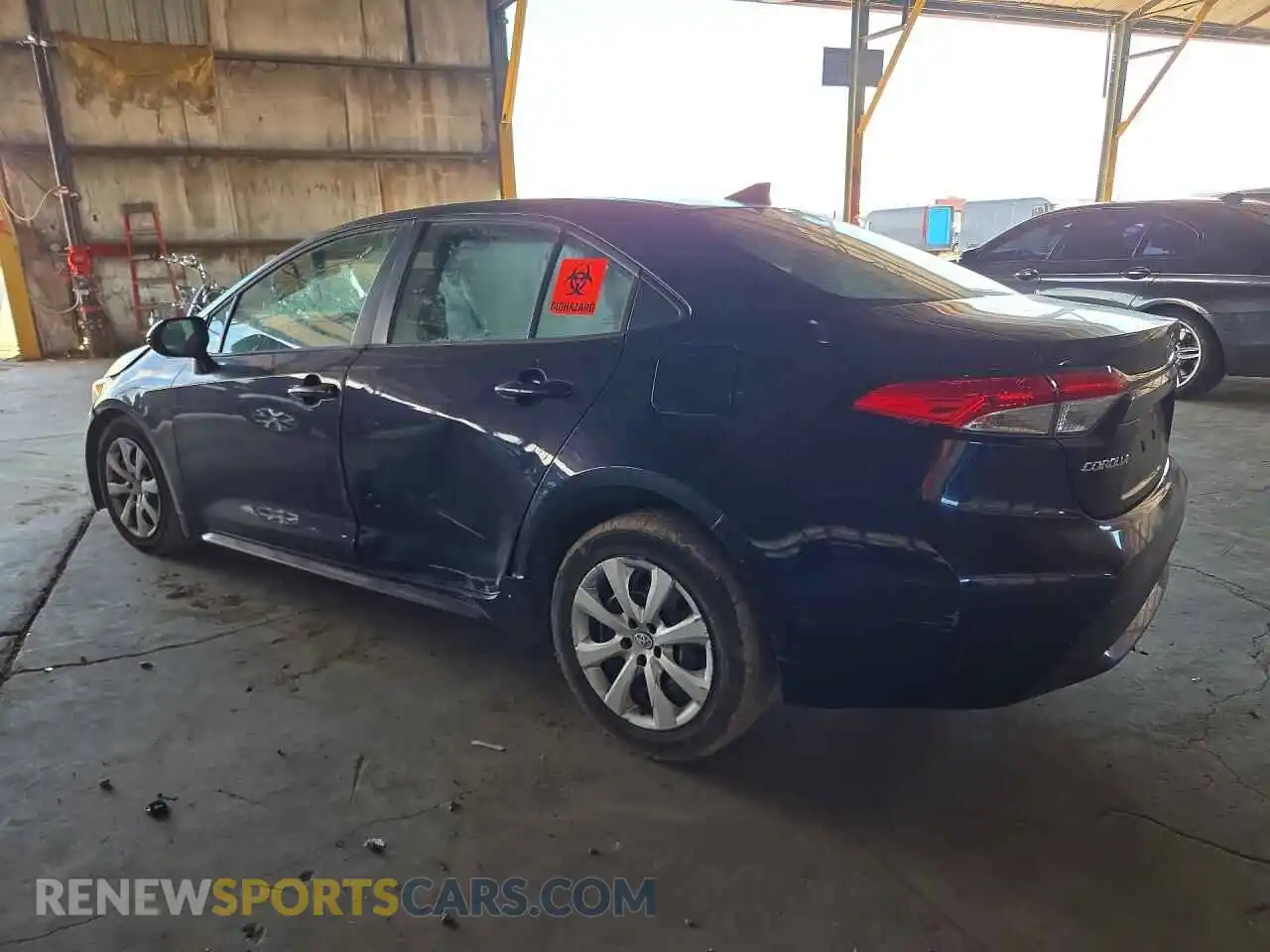 2 Фотография поврежденного автомобиля 5YFEPMAE7MP175456 TOYOTA COROLLA 2021