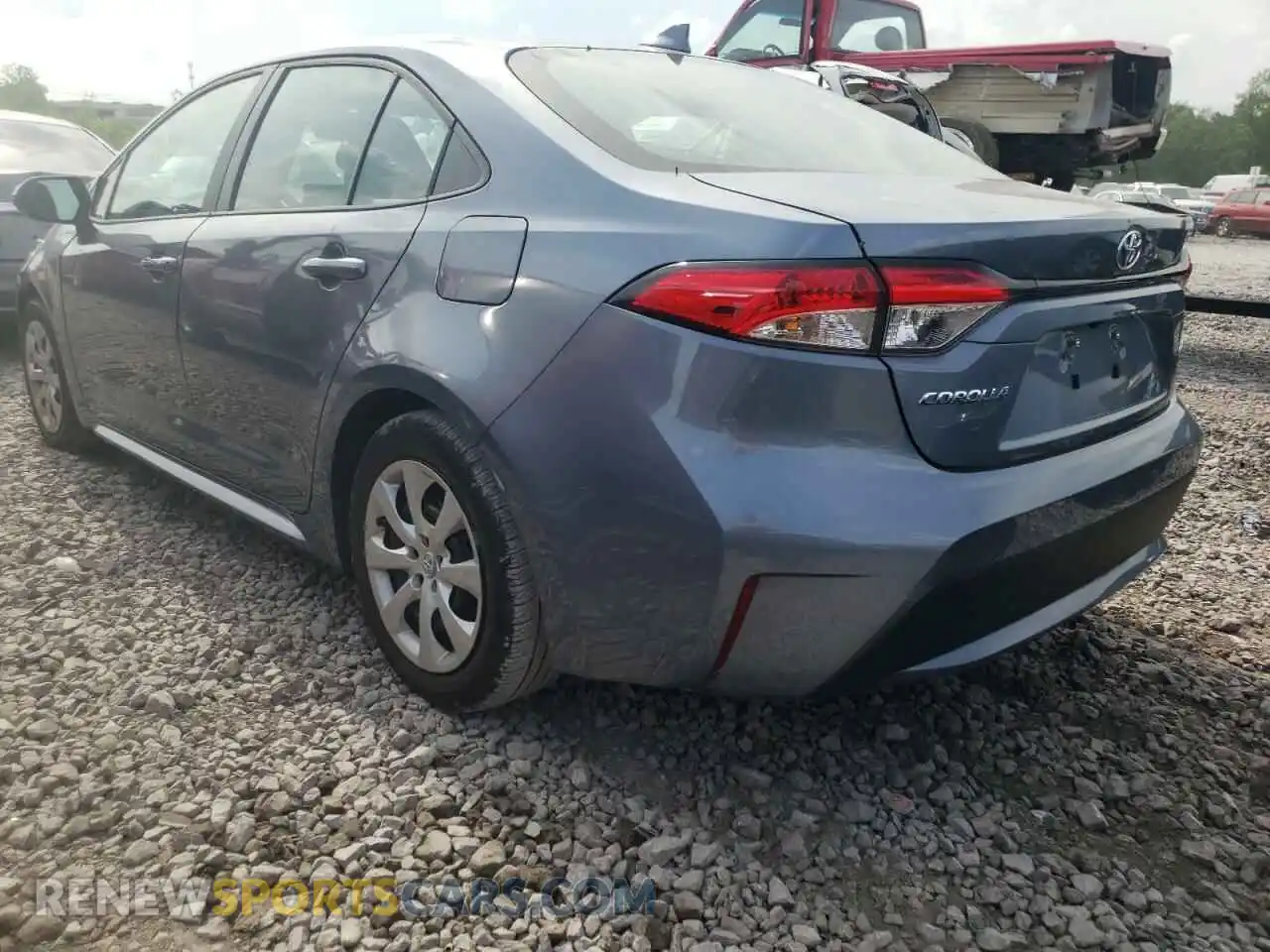 3 Photograph of a damaged car 5YFEPMAE7MP175859 TOYOTA COROLLA 2021