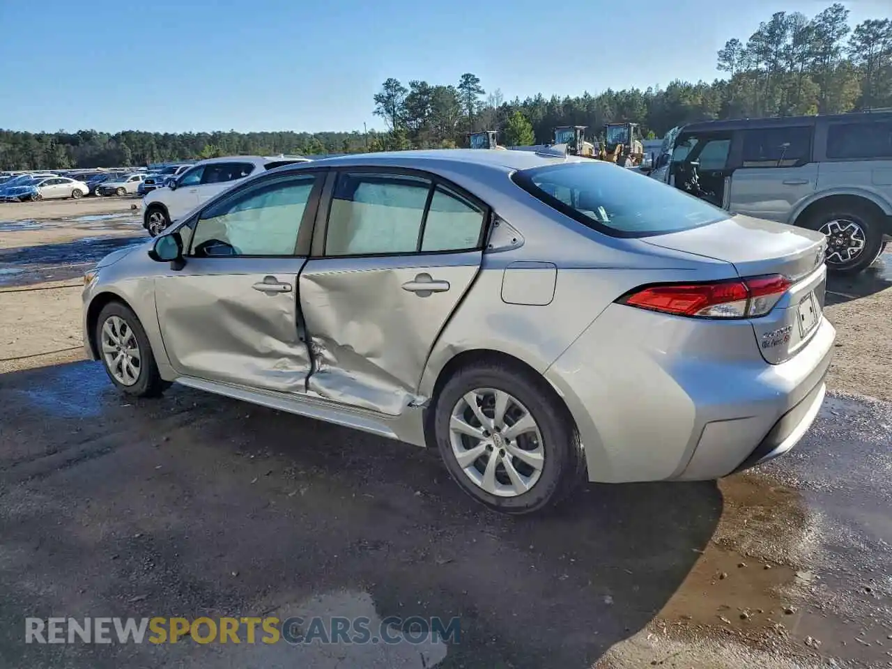2 Photograph of a damaged car 5YFEPMAE7MP176526 TOYOTA COROLLA 2021