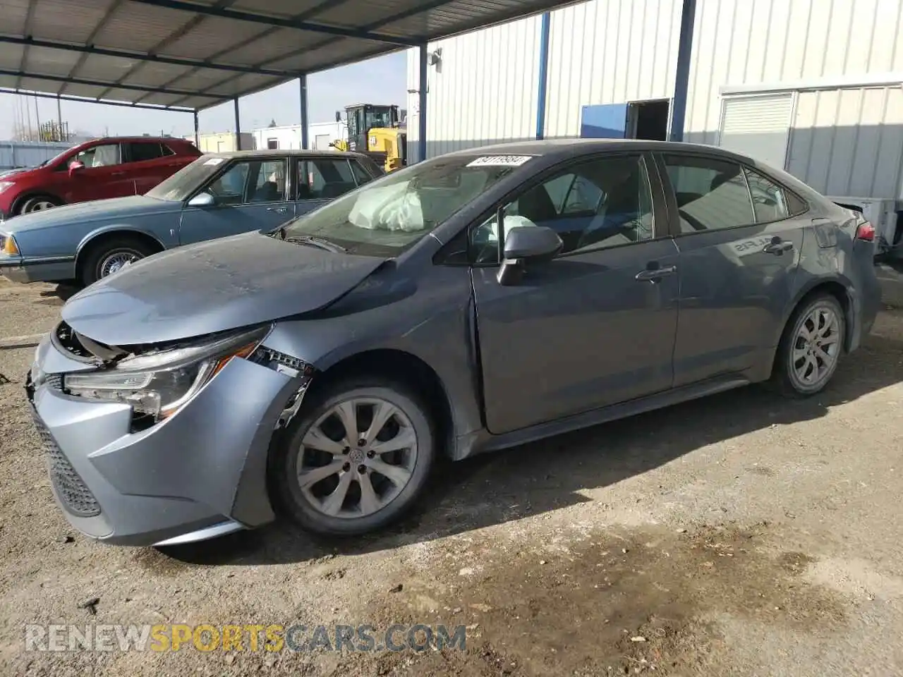 1 Photograph of a damaged car 5YFEPMAE7MP180284 TOYOTA COROLLA 2021