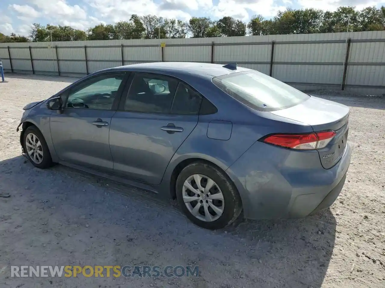 2 Photograph of a damaged car 5YFEPMAE7MP181774 TOYOTA COROLLA 2021