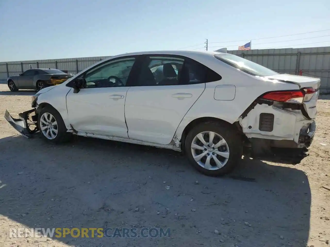 2 Photograph of a damaged car 5YFEPMAE7MP185789 TOYOTA COROLLA 2021