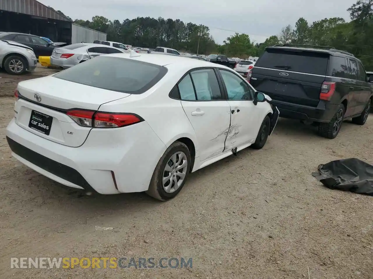 3 Photograph of a damaged car 5YFEPMAE7MP186795 TOYOTA COROLLA 2021