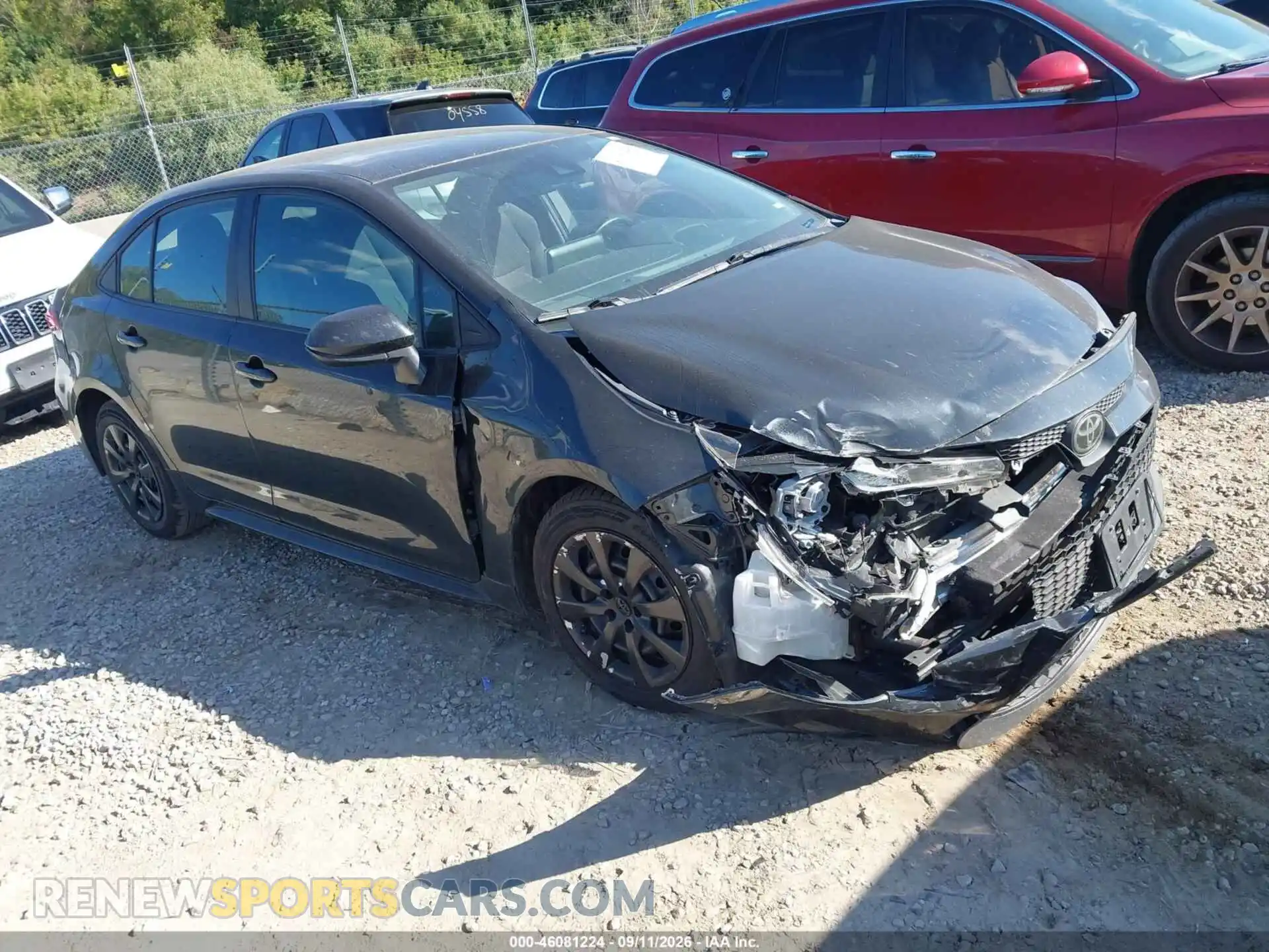 1 Photograph of a damaged car 5YFEPMAE7MP188885 TOYOTA COROLLA 2021