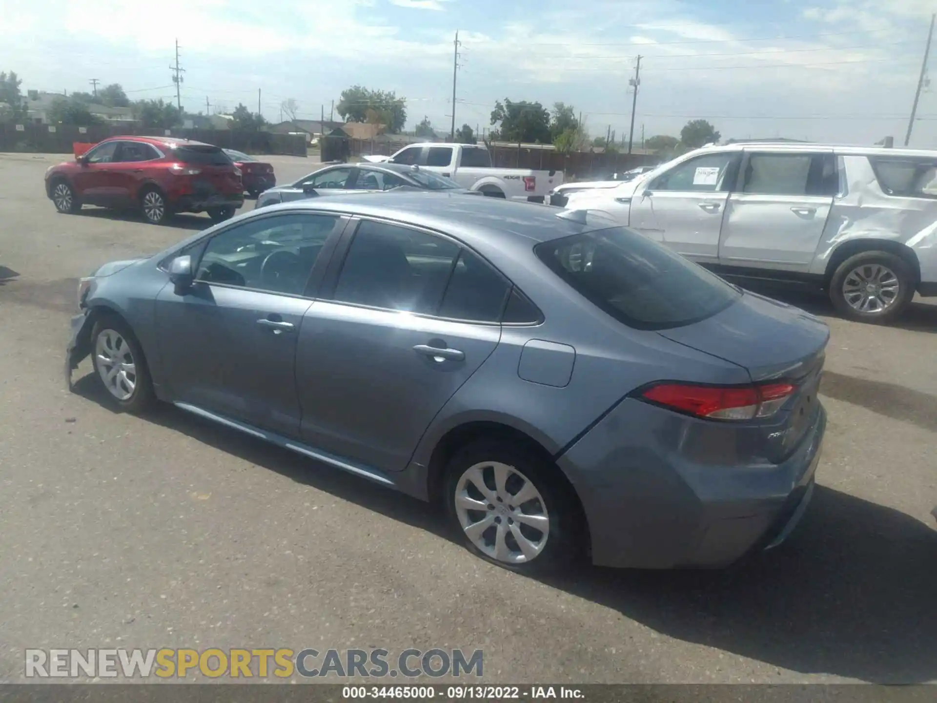 3 Фотография поврежденного автомобиля 5YFEPMAE7MP189857 TOYOTA COROLLA 2021