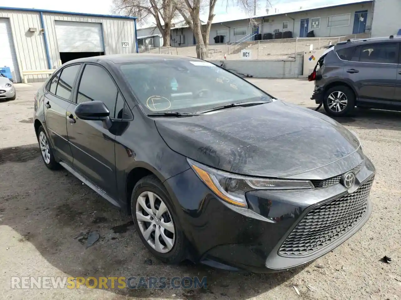 1 Photograph of a damaged car 5YFEPMAE7MP193228 TOYOTA COROLLA 2021