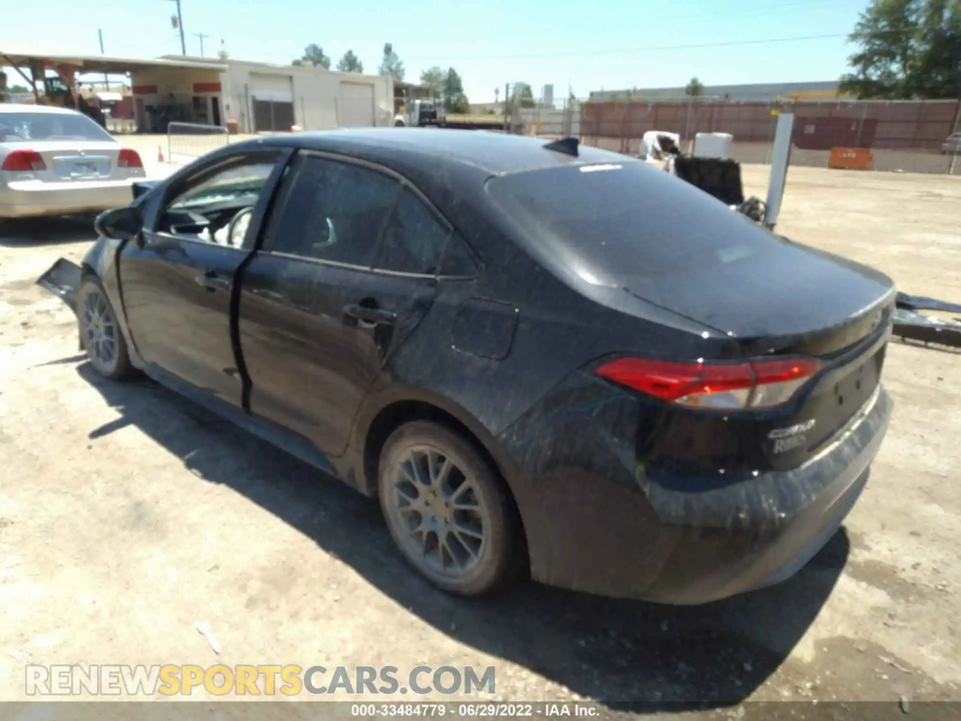 3 Photograph of a damaged car 5YFEPMAE7MP198381 TOYOTA COROLLA 2021