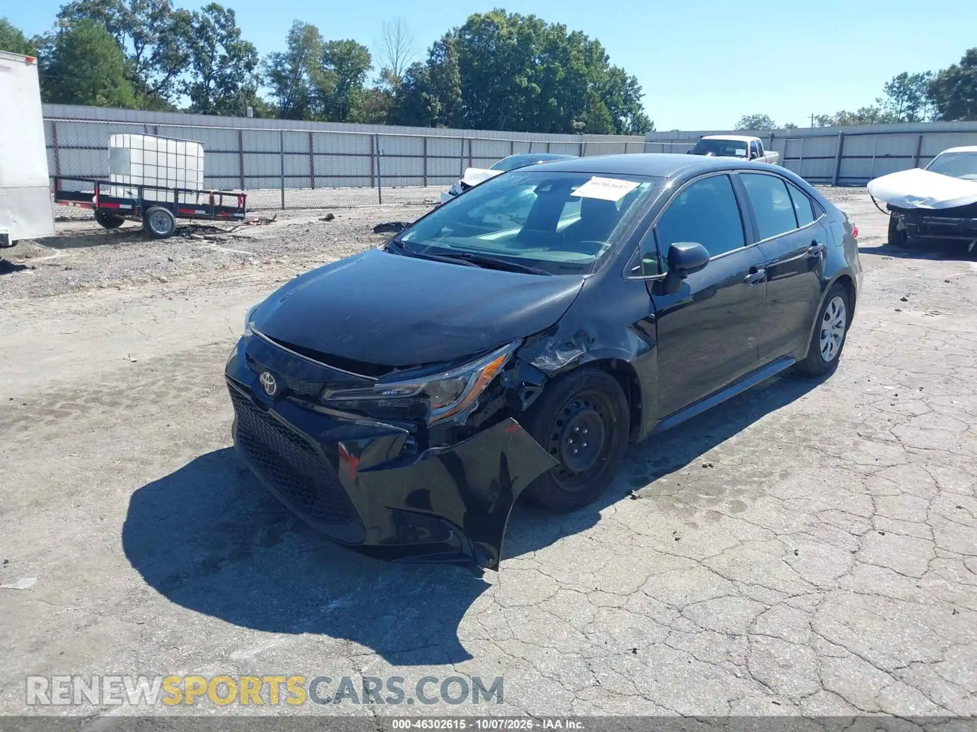 2 Photograph of a damaged car 5YFEPMAE7MP202574 TOYOTA COROLLA 2021