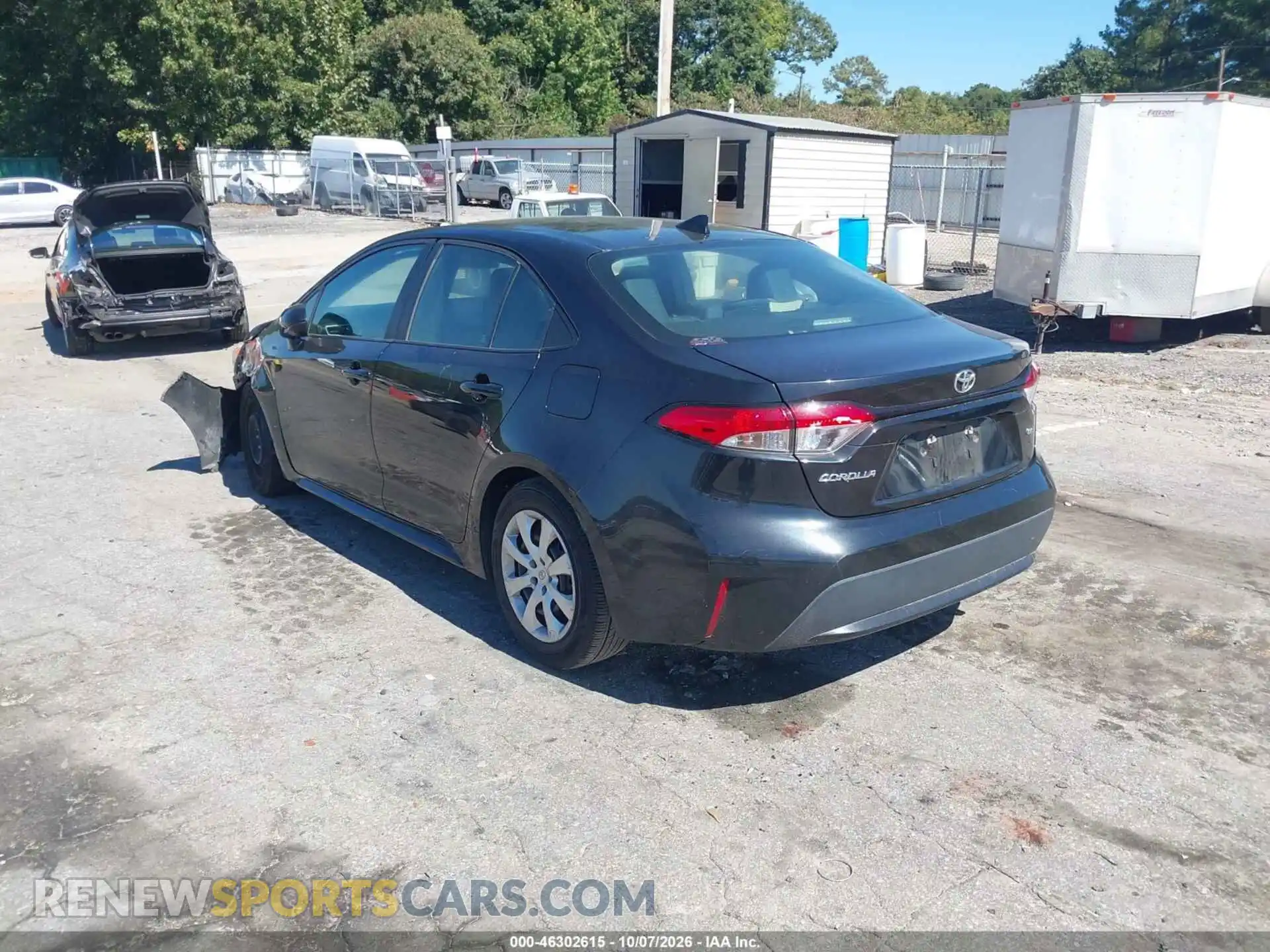 3 Photograph of a damaged car 5YFEPMAE7MP202574 TOYOTA COROLLA 2021