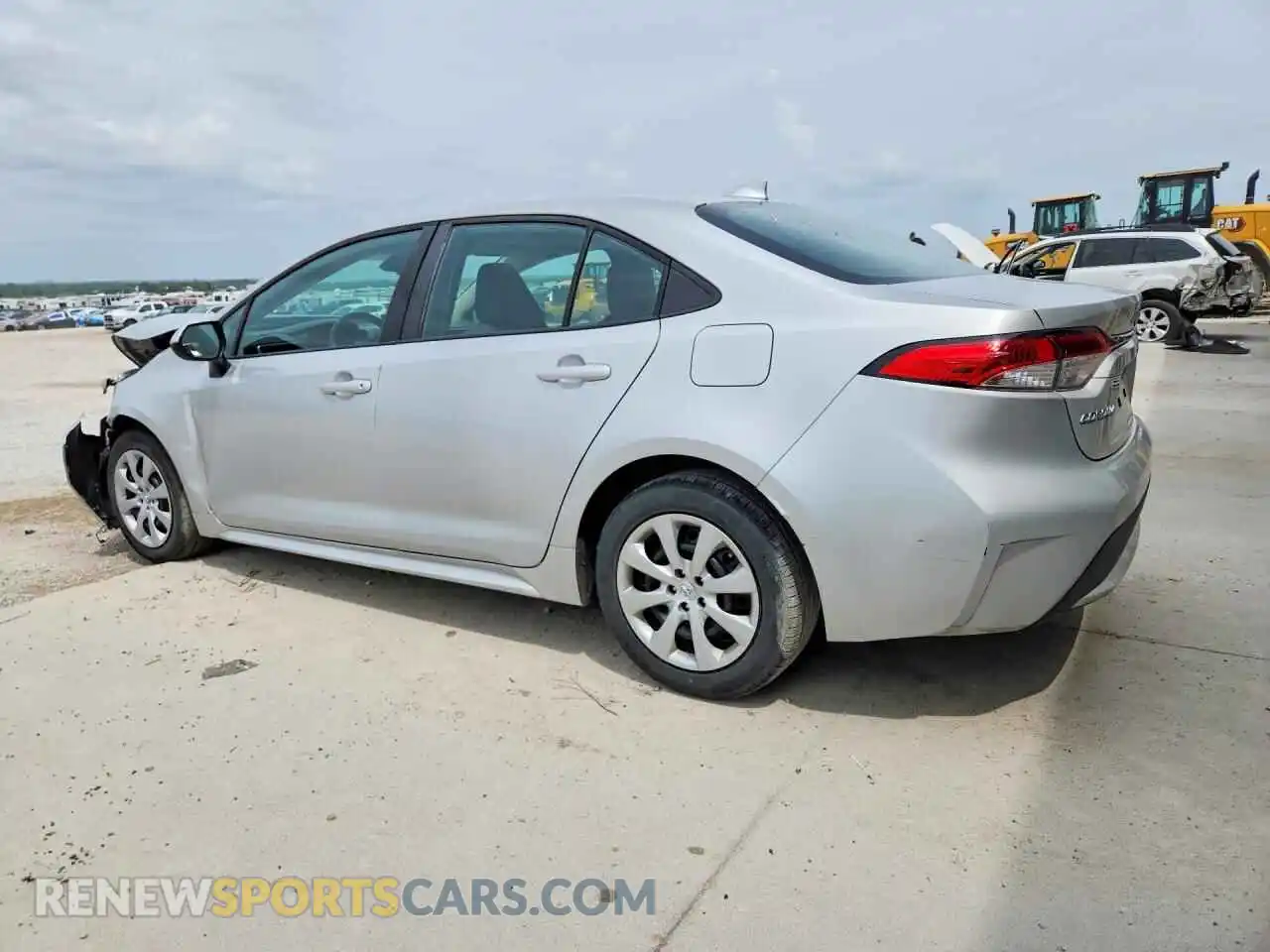 2 Photograph of a damaged car 5YFEPMAE7MP207239 TOYOTA COROLLA 2021