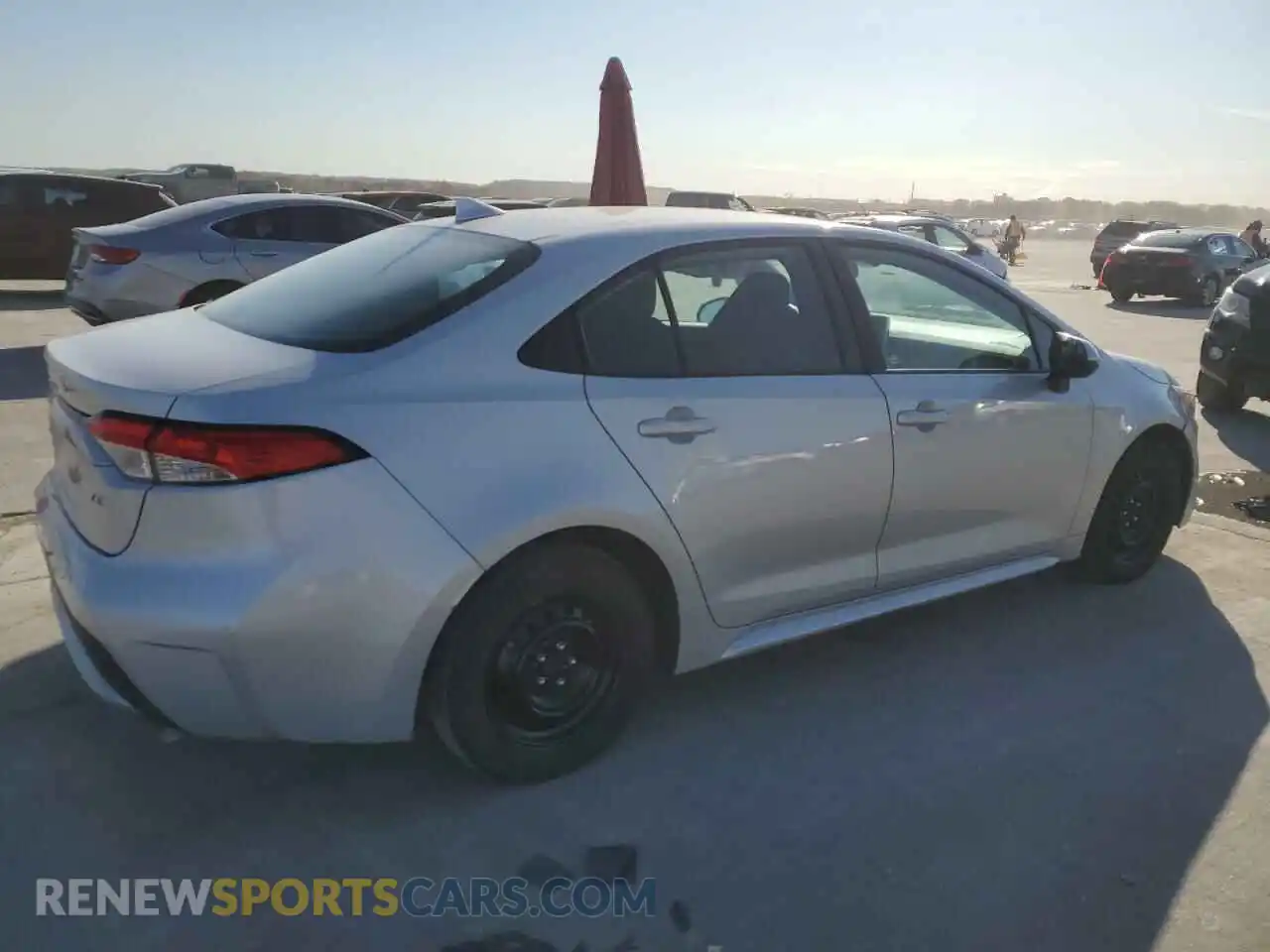 3 Photograph of a damaged car 5YFEPMAE7MP208505 TOYOTA COROLLA 2021
