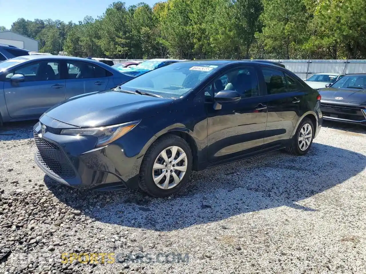 1 fotografías del automóvil dañado 5YFEPMAE7MP208777 TOYOTA COROLLA 2021