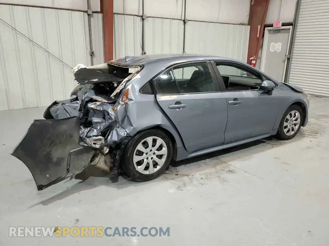 3 Photograph of a damaged car 5YFEPMAE7MP209900 TOYOTA COROLLA 2021