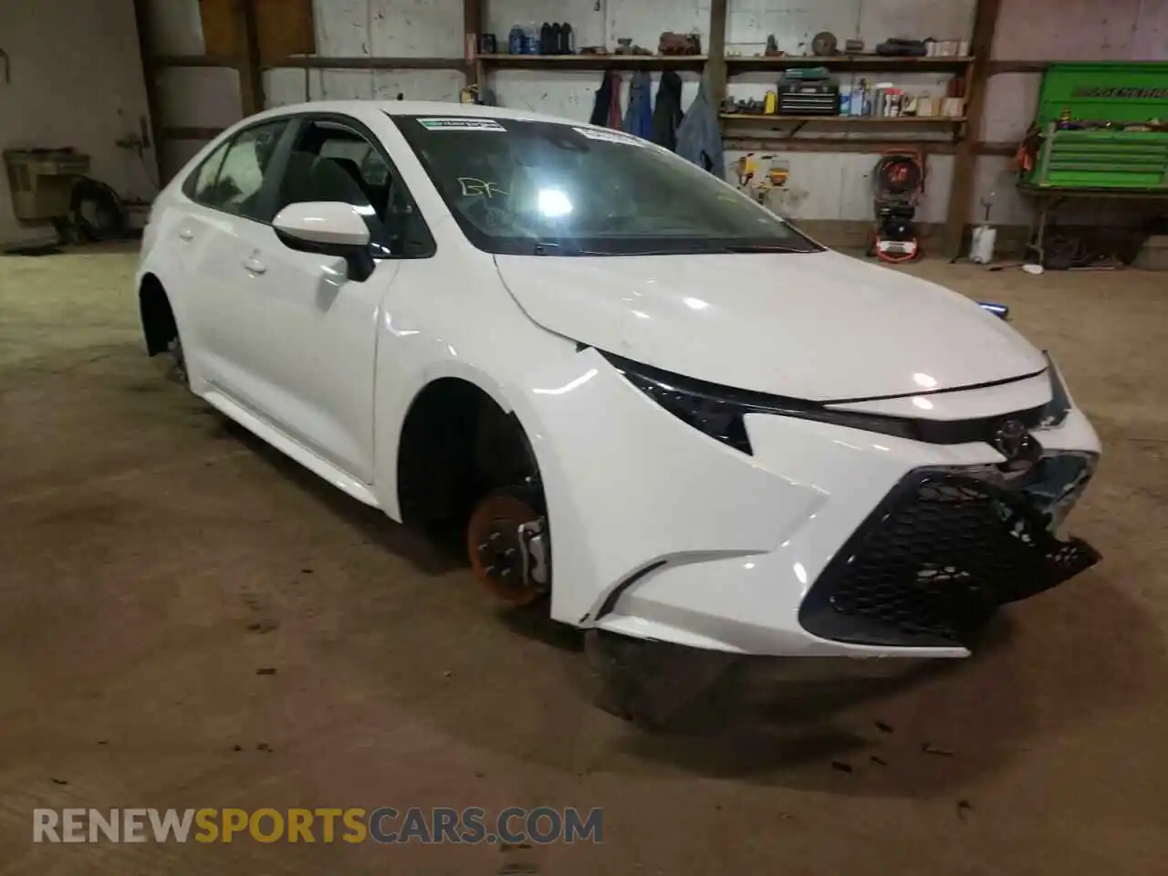 1 Фотография поврежденного автомобиля 5YFEPMAE7MP210531 TOYOTA COROLLA 2021