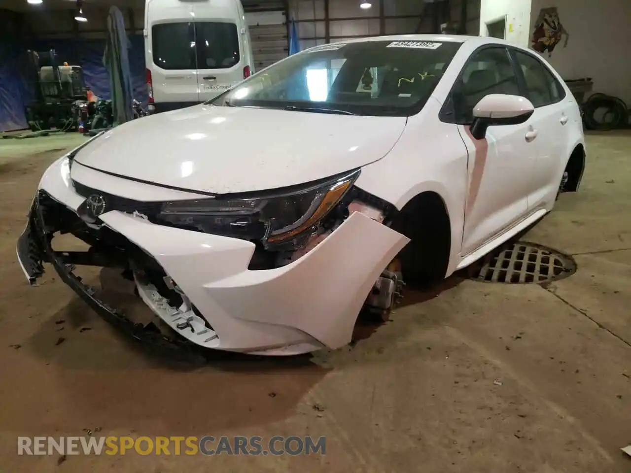 2 Фотография поврежденного автомобиля 5YFEPMAE7MP210531 TOYOTA COROLLA 2021