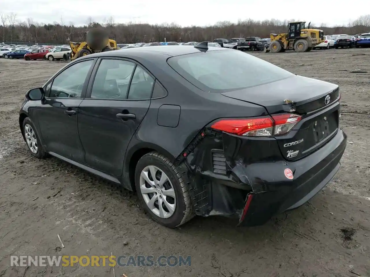 2 Photograph of a damaged car 5YFEPMAE7MP211243 TOYOTA COROLLA 2021