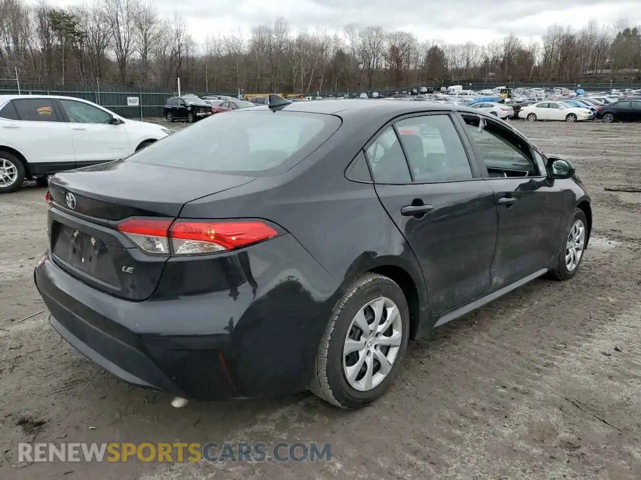 3 Photograph of a damaged car 5YFEPMAE7MP211243 TOYOTA COROLLA 2021