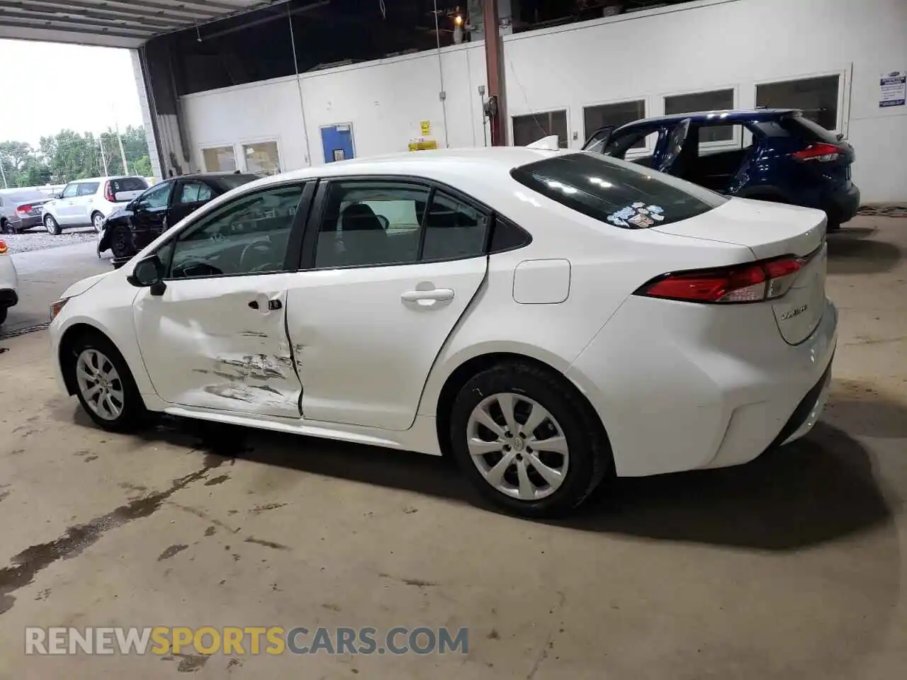 2 Photograph of a damaged car 5YFEPMAE7MP212778 TOYOTA COROLLA 2021