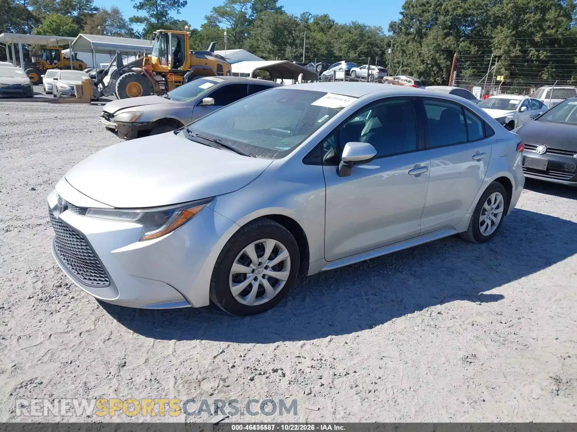 2 Photograph of a damaged car 5YFEPMAE7MP213557 TOYOTA COROLLA 2021
