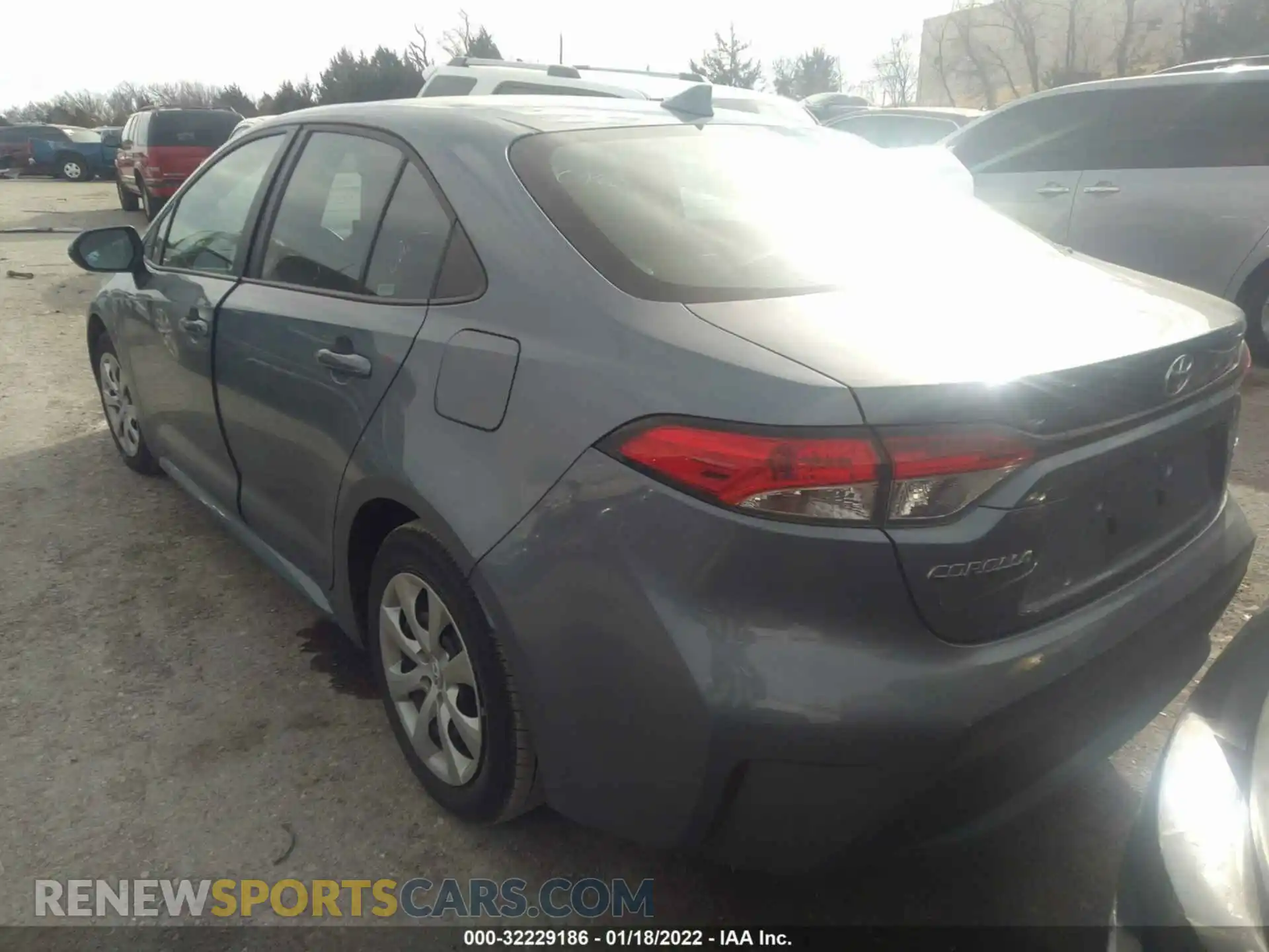 3 Photograph of a damaged car 5YFEPMAE7MP214479 TOYOTA COROLLA 2021