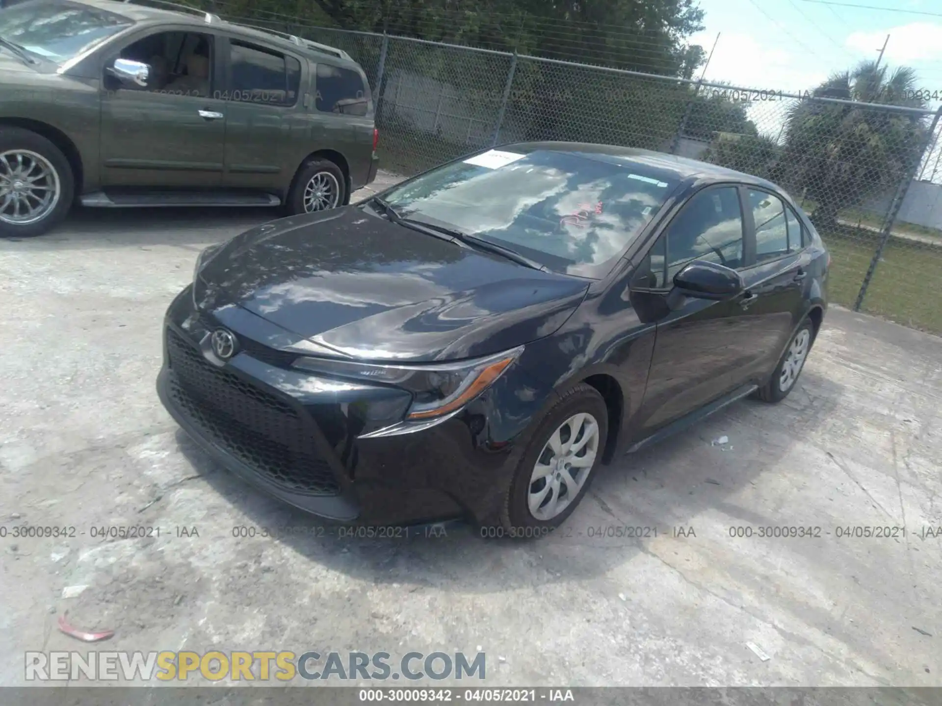 2 Photograph of a damaged car 5YFEPMAE7MP216801 TOYOTA COROLLA 2021