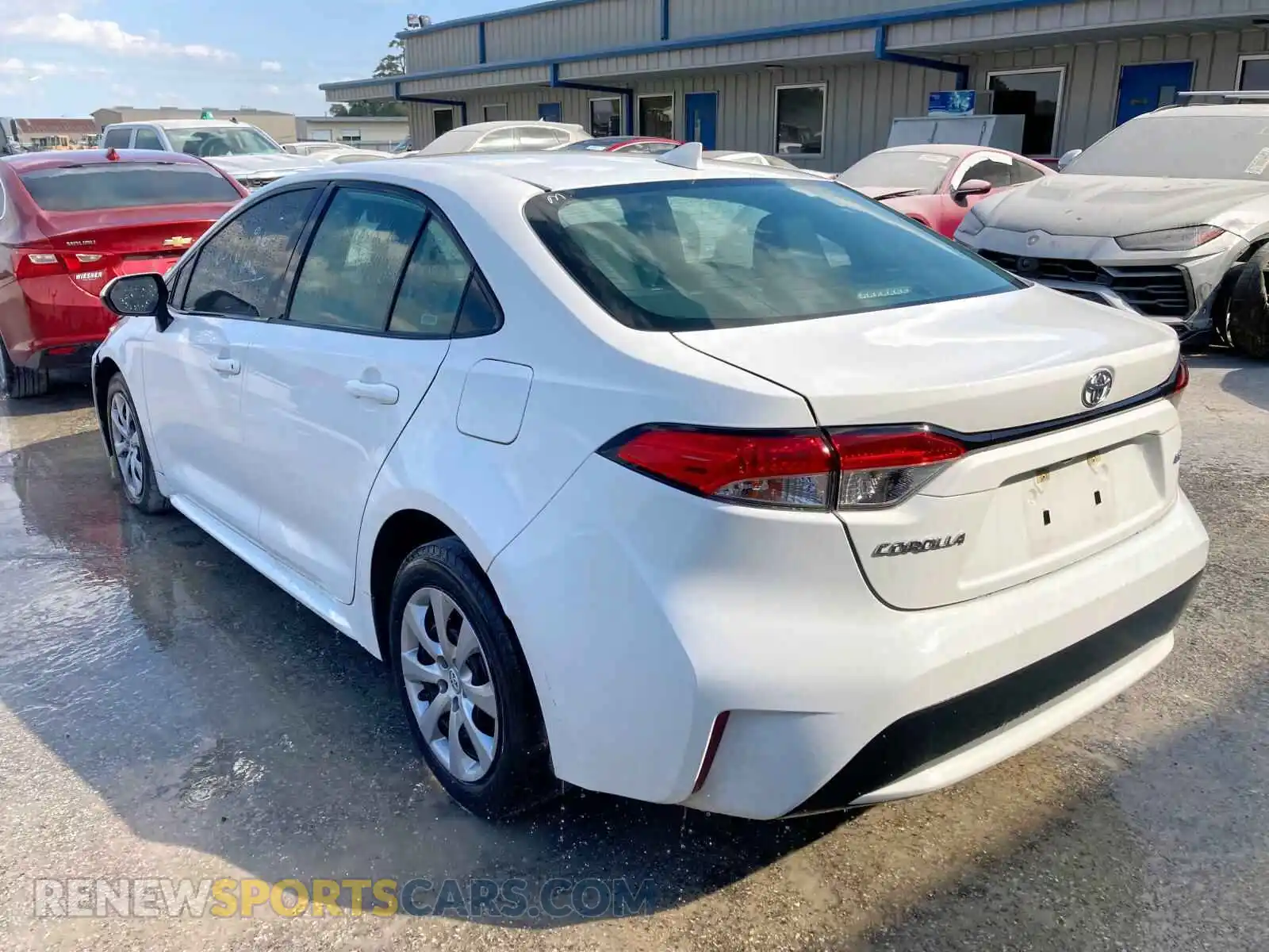 3 Photograph of a damaged car 5YFEPMAE7MP217995 TOYOTA COROLLA 2021