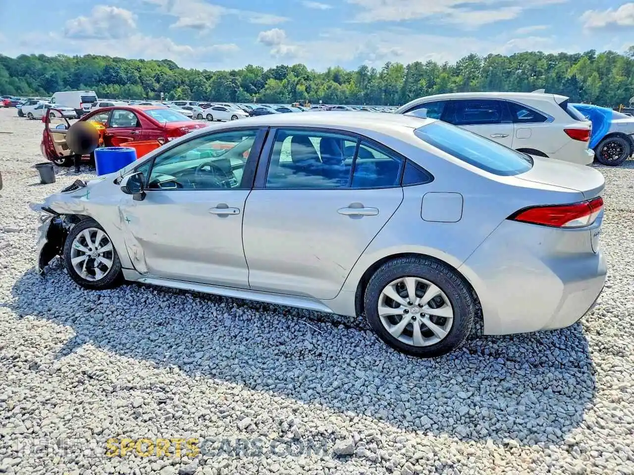 2 Photograph of a damaged car 5YFEPMAE7MP221142 TOYOTA COROLLA 2021