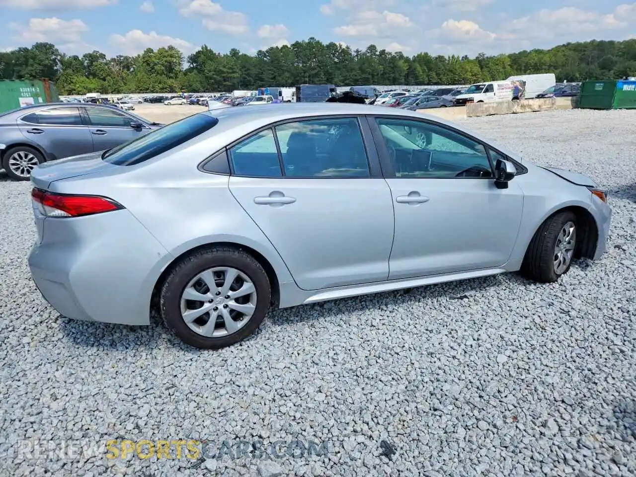 3 Photograph of a damaged car 5YFEPMAE7MP221142 TOYOTA COROLLA 2021